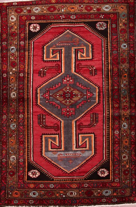 Mussel Multicolor Hand Knotted 44 X 65 Area Rug 155-76087 Image 0