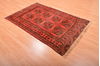 Khan Mohammadi Red Hand Knotted 40 X 60  Area Rug 100-76093 Thumb 10