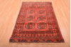 Khan Mohammadi Red Hand Knotted 40 X 60  Area Rug 100-76093 Thumb 11