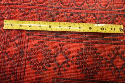 Khan Mohammadi Red Runner Hand Knotted 35 X 68 Area Rug 100-76096 Image 12