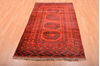 Khan Mohammadi Red Runner Hand Knotted 35 X 68  Area Rug 100-76096 Thumb 1