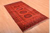 Khan Mohammadi Red Runner Hand Knotted 35 X 68  Area Rug 100-76096 Thumb 4