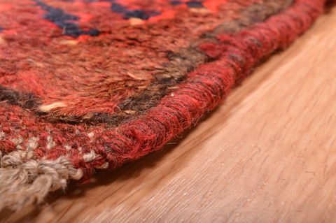 Khan Mohammadi Red Hand Knotted 34 X 511 Area Rug 100-76097 Image 14