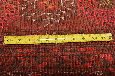 Khan Mohammadi Red Hand Knotted 34 X 511 Area Rug 100-76097 Image 15
