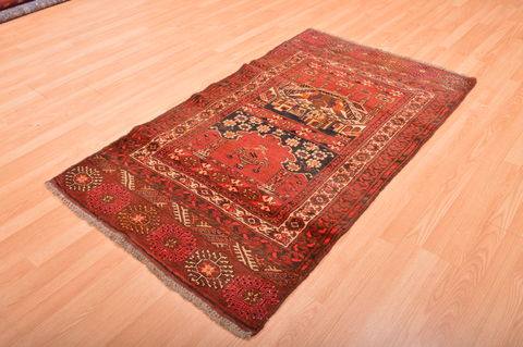 Khan Mohammadi Red Hand Knotted 34 X 511 Area Rug 100-76097 Image 2