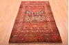 Khan Mohammadi Red Hand Knotted 34 X 511  Area Rug 100-76097 Thumb 4