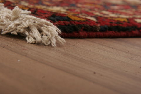 Bakhtiar Multicolor Runner Hand Knotted 310 X 109 Area Rug 155-76098 Image 4