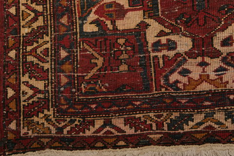 Bakhtiar Multicolor Runner Hand Knotted 310 X 109 Area Rug 155-76098 Image 5