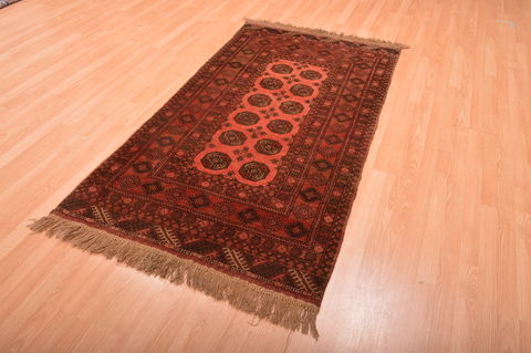 Khan Mohammadi Purple Hand Knotted 36 X 65 Area Rug 100-76102 Image 2