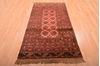 Khan Mohammadi Purple Hand Knotted 36 X 65  Area Rug 100-76102 Thumb 4