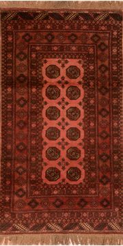 Khan Mohammadi Purple Hand Knotted 3'6" X 6'5"  Area Rug 100-76102