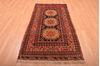 Kizalayak Red Hand Knotted 36 X 66  Area Rug 100-76104 Thumb 1