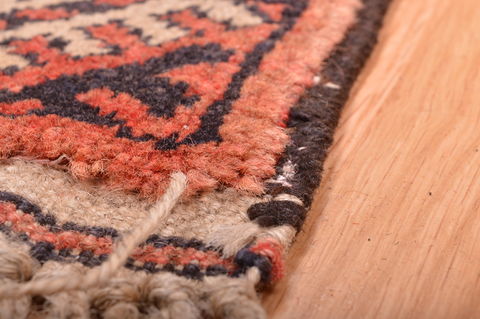 Khan Mohammadi Blue Runner Hand Knotted 35 X 70 Area Rug 100-76110 Image 7
