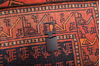 Khan Mohammadi Blue Runner Hand Knotted 35 X 70 Area Rug 100-76110 Thumb 11