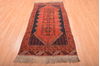 Khan Mohammadi Blue Runner Hand Knotted 35 X 70 Area Rug 100-76110 Thumb 1