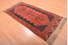 Khan Mohammadi Blue Runner Hand Knotted 35 X 70 Area Rug 100-76110 Thumb 3