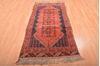 Khan Mohammadi Blue Runner Hand Knotted 35 X 70 Area Rug 100-76110 Thumb 4