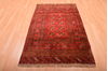 Khan Mohammadi Red Hand Knotted 37 X 63  Area Rug 100-76112 Thumb 1