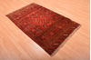 Khan Mohammadi Red Hand Knotted 37 X 63  Area Rug 100-76112 Thumb 3