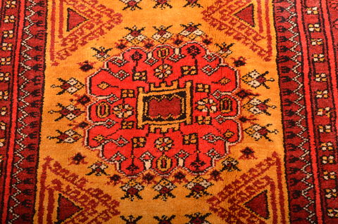 Khan Mohammadi Yellow Hand Knotted 43 X 610 Area Rug 100-76115 Image 11