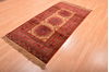 Khan Mohammadi Red Hand Knotted 35 X 65 Area Rug 100-76117 Thumb 10