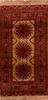 Khan Mohammadi Red Hand Knotted 35 X 65 Area Rug 100-76117 Thumb 0