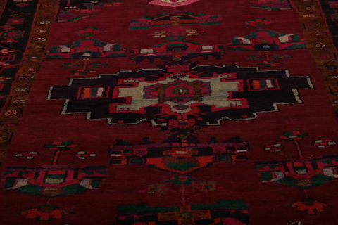 Meshkin Multicolor Hand Knotted 51 X 92 Area Rug 253-76119 Image 3