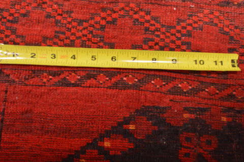 Khan Mohammadi Red Hand Knotted 93 X 113 Area Rug 100-76121 Image 5
