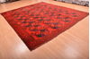 Khan Mohammadi Red Hand Knotted 93 X 113 Area Rug 100-76121 Thumb 12