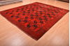 Khan Mohammadi Red Hand Knotted 93 X 113  Area Rug 100-76121 Thumb 13
