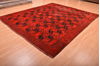 Khan Mohammadi Red Hand Knotted 93 X 113 Area Rug 100-76121 Thumb 13