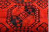Khan Mohammadi Red Hand Knotted 93 X 113 Area Rug 100-76121 Thumb 15