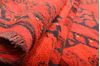 Khan Mohammadi Red Hand Knotted 93 X 113 Area Rug 100-76121 Thumb 3