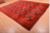 Khan Mohammadi Red Hand Knotted 93 X 113 Area Rug 100-76121 Thumb 9