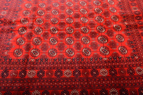 Khan Mohammadi Red Hand Knotted 81 X 1011 Area Rug 100-76122 Image 15