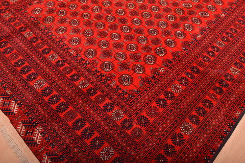 Khan Mohammadi Red Hand Knotted 81 X 1011 Area Rug 100-76122 Image 9