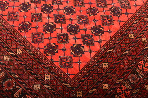Khan Mohammadi Purple Hand Knotted 70 X 99 Area Rug 100-76127 Image 6