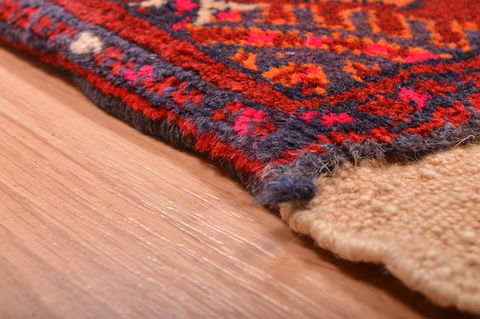 Khan Mohammadi Blue Hand Knotted 76 X 108 Area Rug 100-76129 Image 11