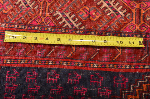 Khan Mohammadi Blue Hand Knotted 76 X 108 Area Rug 100-76129 Image 14