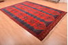 Khan Mohammadi Blue Hand Knotted 76 X 108 Area Rug 100-76129 Thumb 3