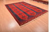 Khan Mohammadi Blue Hand Knotted 76 X 108  Area Rug 100-76129 Thumb 5