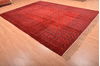 Khan Mohammadi Red Hand Knotted 84 X 114 Area Rug 100-76130 Thumb 15