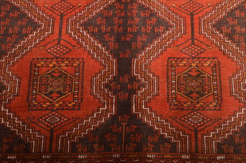 Khan Mohammadi Brown Hand Knotted 51 X 73 Area Rug 100-76131 Image 3