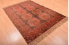 Khan Mohammadi Brown Hand Knotted 51 X 73 Area Rug 100-76131 Thumb 13