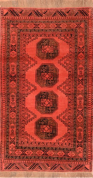 Khan Mohammadi Purple Hand Knotted 35 X 60 Area Rug 100-76133 Image 0
