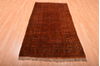 Khan Mohammadi Brown Hand Knotted 35 X 63  Area Rug 100-76134 Thumb 1