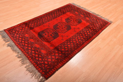 Khan Mohammadi Red Hand Knotted 310 X 59 Area Rug 100-76136 Image 13