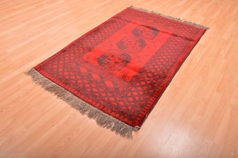 Khan Mohammadi Red Hand Knotted 310 X 59 Area Rug 100-76136 Image 2