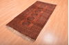 Khan Mohammadi Brown Hand Knotted 34 X 65  Area Rug 100-76137 Thumb 6