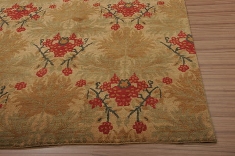 Nepal Multicolor Hand Knotted 58 X 80 Area Rug 155-76140 Image 3